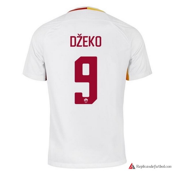 Camiseta AS Roma Segunda equipación Dzeko 2017-2018